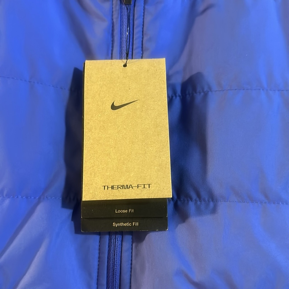 Nike Therma-FIT Swift Running Vest: BLUE: NEW WITH TAGS: SIZE XS - Picture 3 of 6